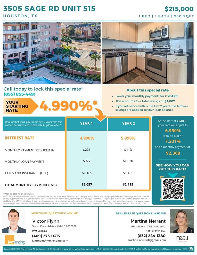 Unit for sale at 3505 Sage Road, Houston, TX 77056