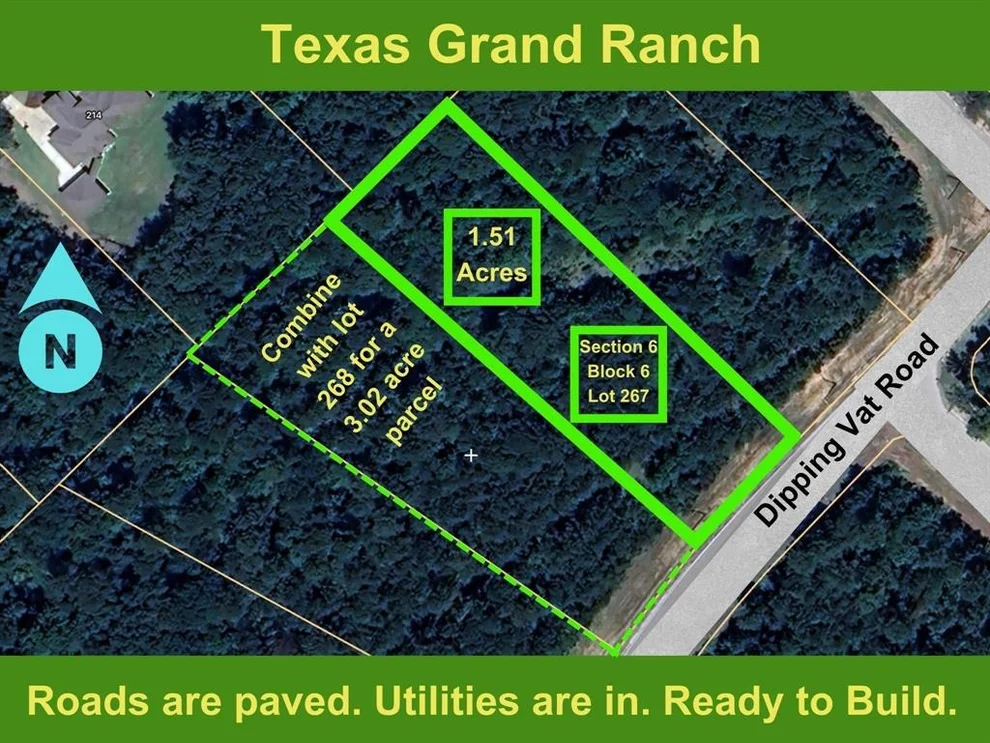 Unit for sale at 6-6-267 Dipping Vat Road, New Waverly, TX 77358