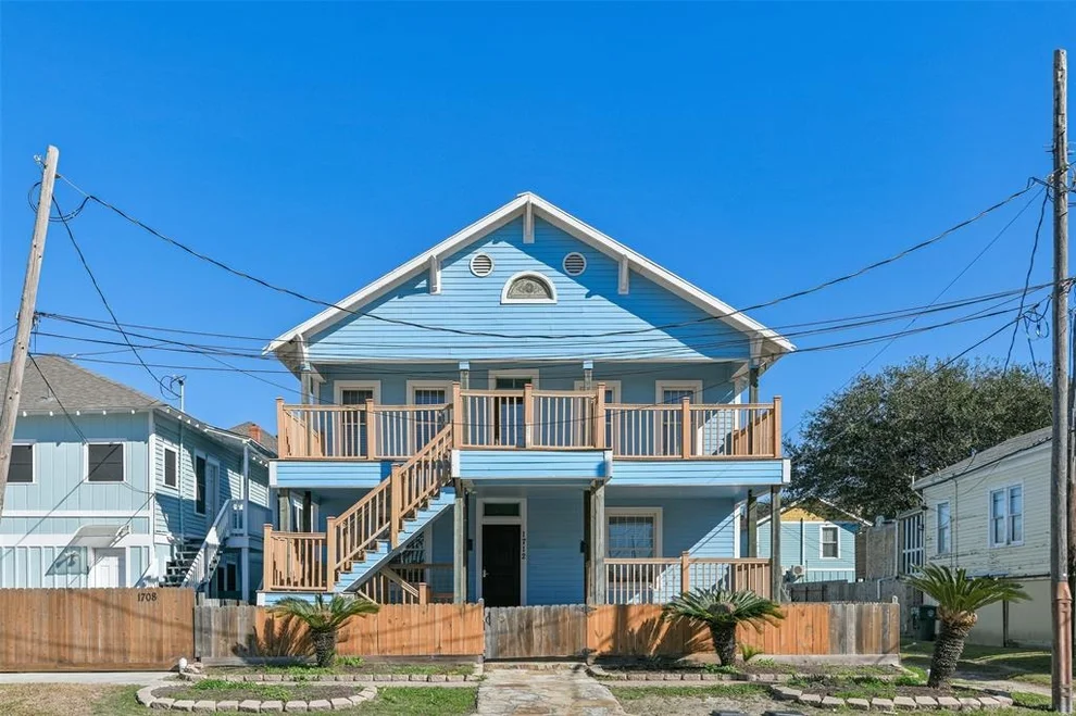 Unit for sale at 1712 19th Street, Galveston, TX 77550