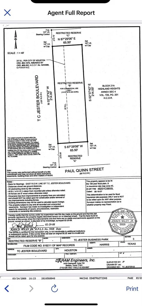 Unit for sale at 00 T C Jester Boulevard, Houston, TX 77091