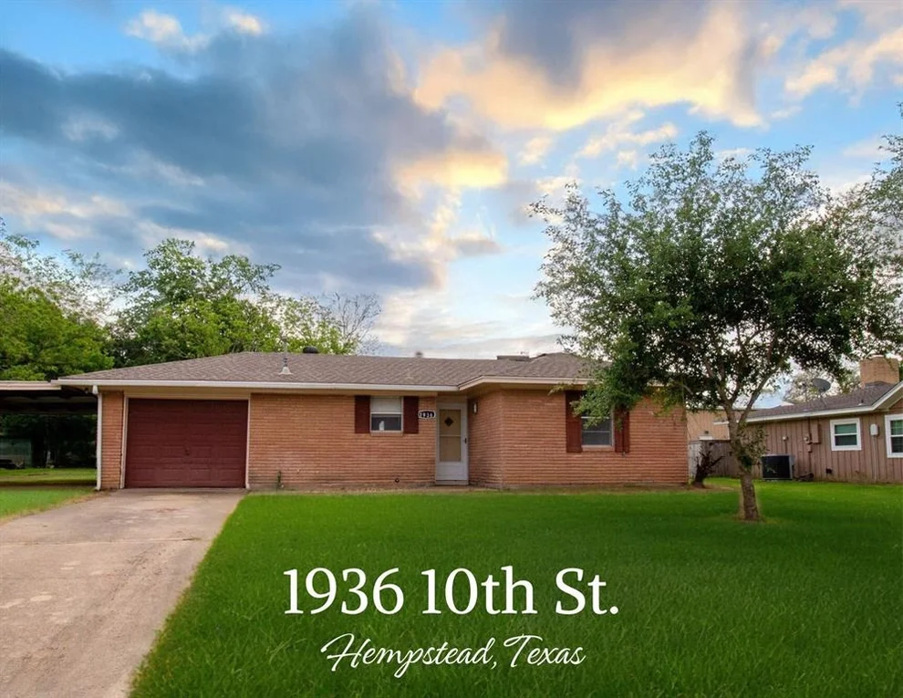 Unit for sale at 1936 10th Street, Hempstead, TX 77445