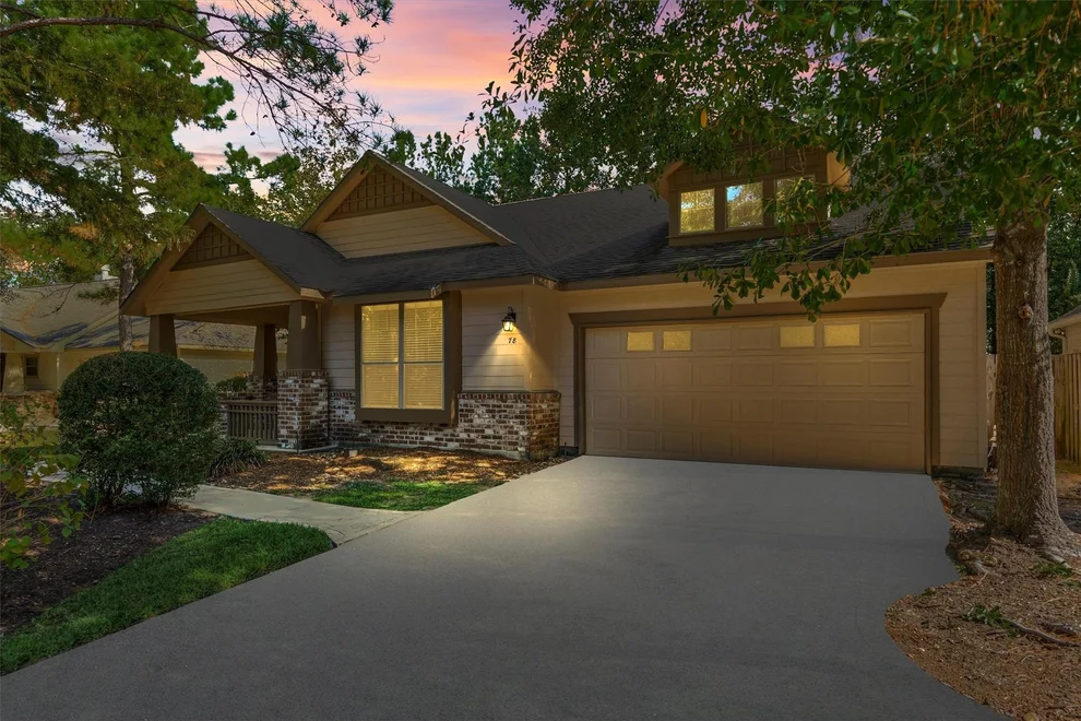 Unit for sale at 78 Douvaine Court, The Woodlands, TX 77382