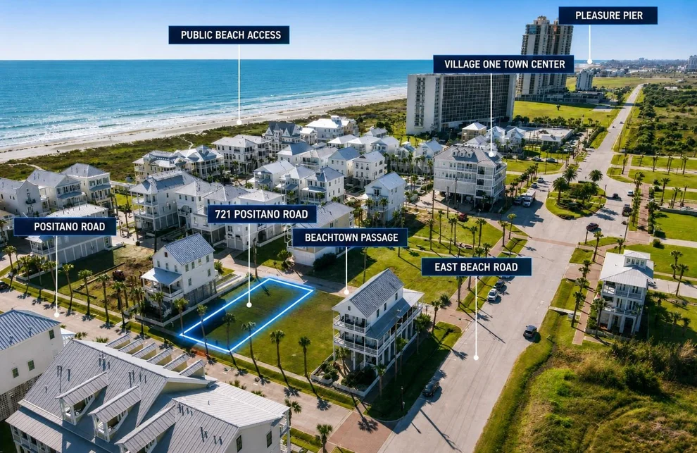Unit for sale at 721 Positano Road, Galveston, TX 77550