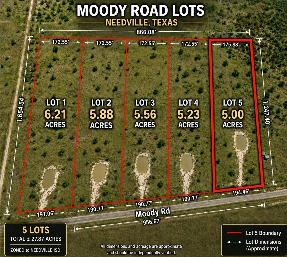 Unit for sale at 13550 Moody Road, Needville, TX 77461