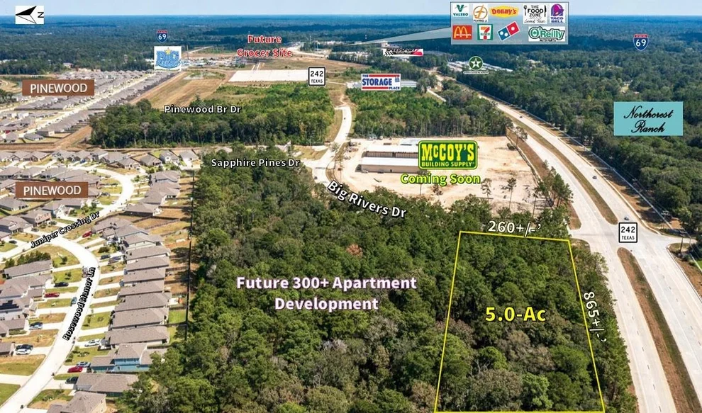 Unit for sale at 00 Hwy 242, New Caney, TX 77357