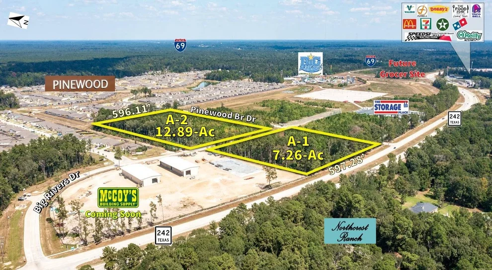 Unit for sale at TBD Hwy 242 And Big Rivers Road, New Caney, TX 77357