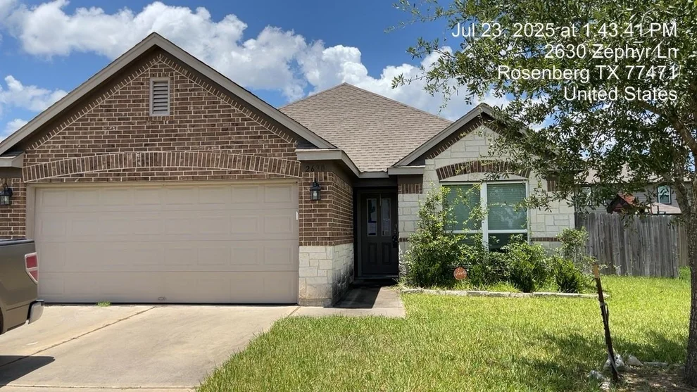 Unit for sale at 2630 Zephyr Lane, Rosenberg, TX 77471