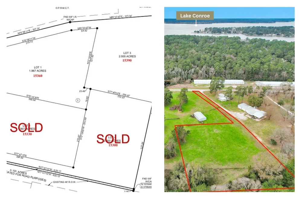 Unit for sale at Lot 3 Paradise Point, Willis, TX 77318