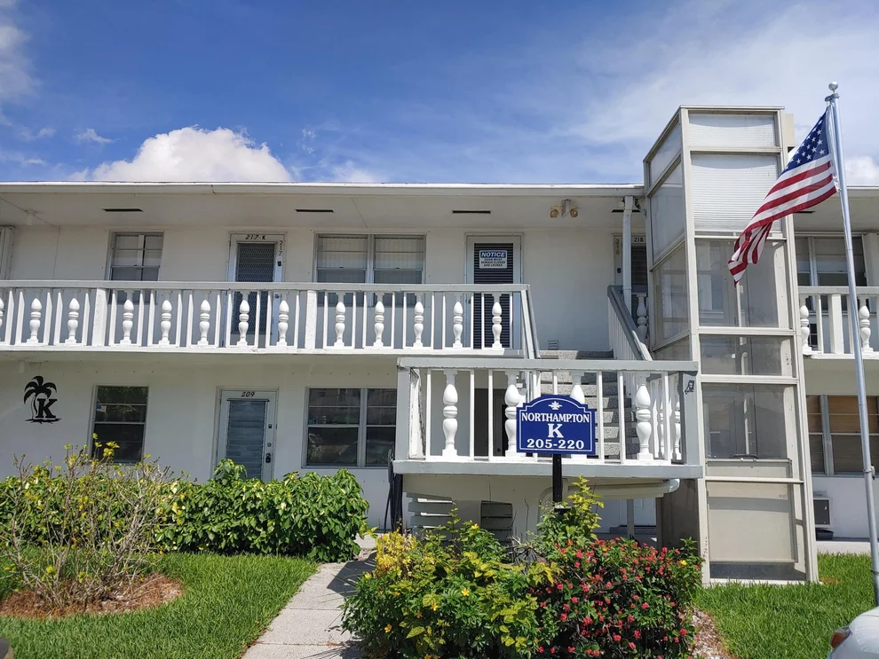 Unit for sale at 217 Northampton K, West Palm Beach, FL 33417