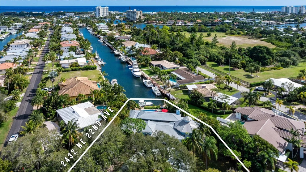 Unit for sale at 2432 NE 22nd Avenue, Lighthouse Point, FL 33064