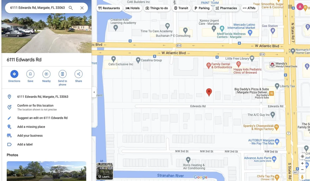 Unit for sale at 6111 Edwards Road, Margate, FL 33063