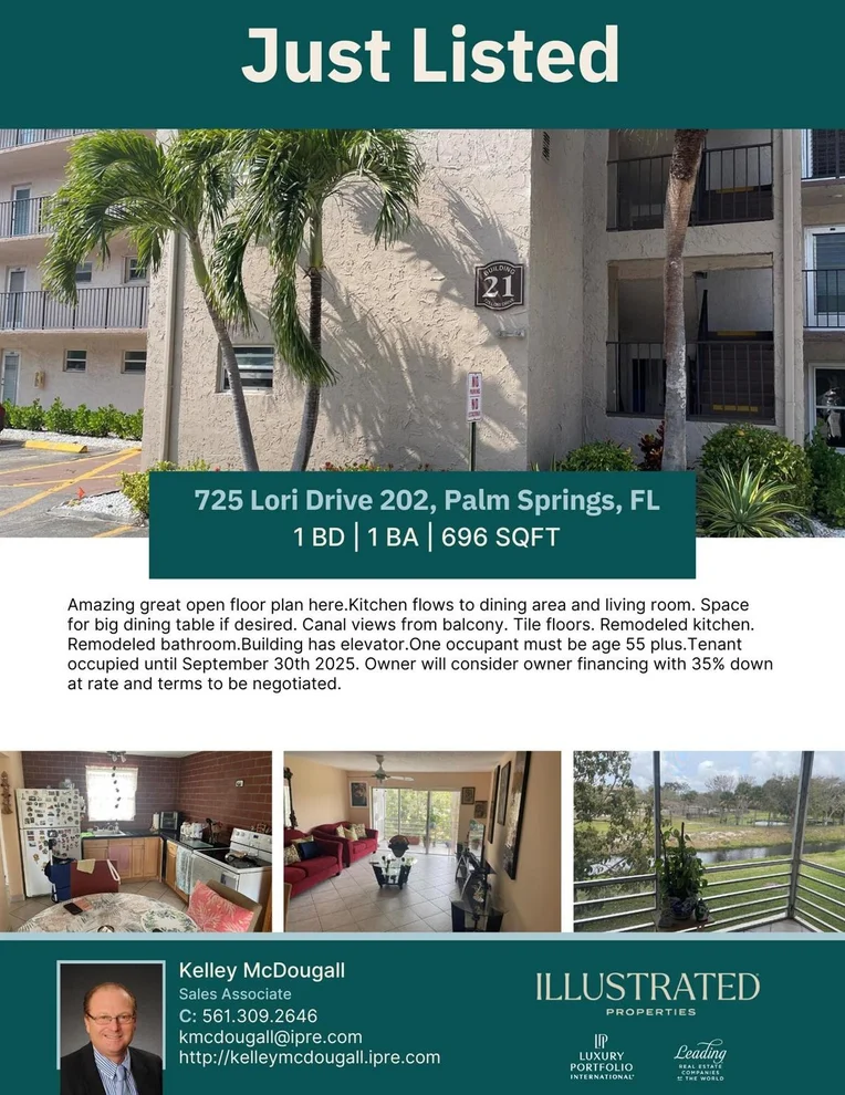 Unit for sale at 711 Lori Drive, Palm Springs, FL 33461