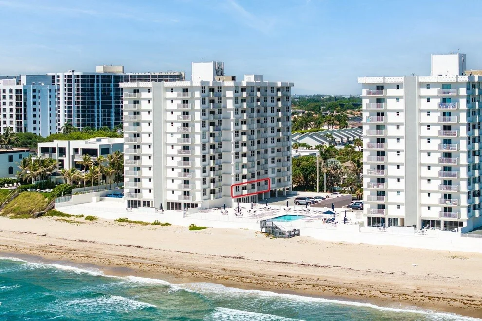 Unit for sale at 4511 S Ocean Boulevard, Highland Beach, FL 33487