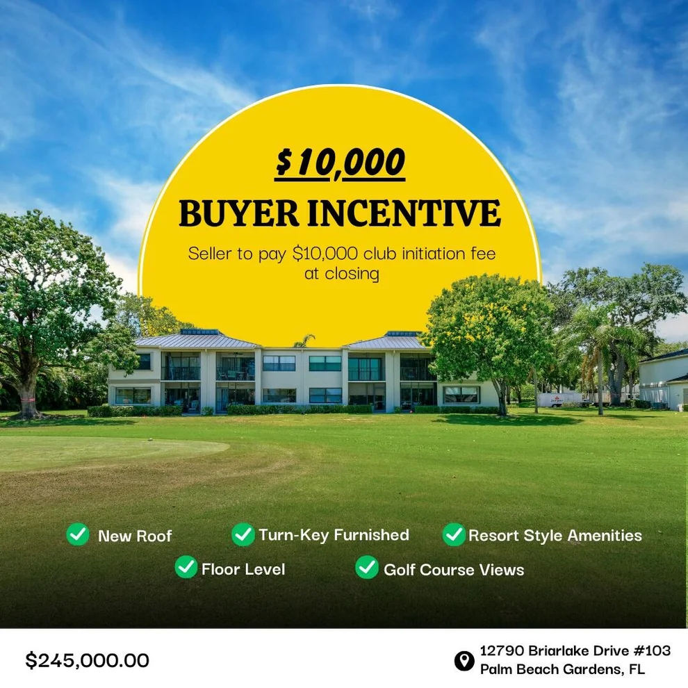 Unit for sale at 12790 Briarlake Drive, Palm Beach Gardens, FL 33418