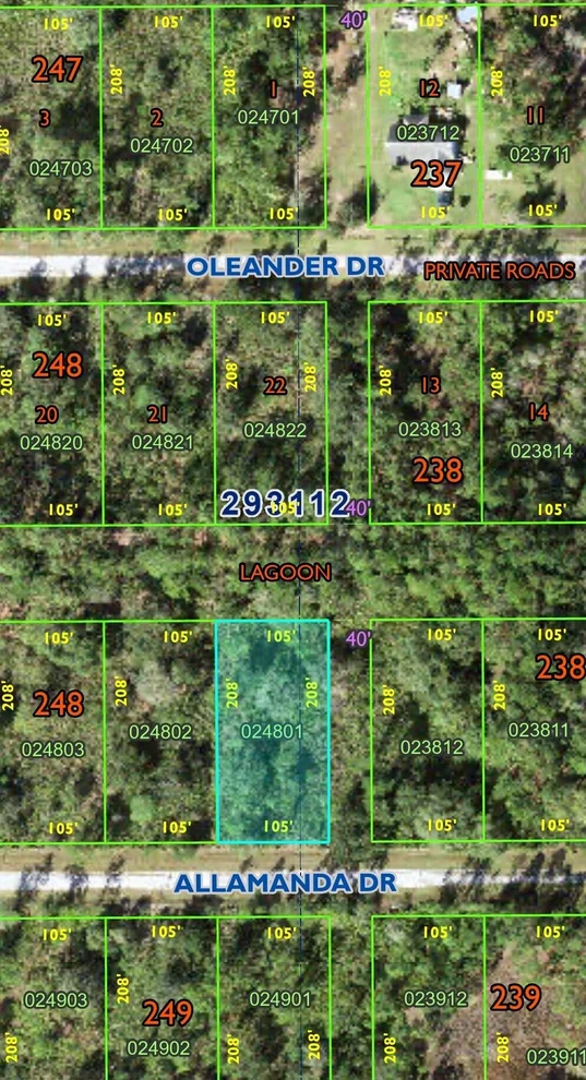Unit for sale at 0 Allamanda Drive, Indian Lake Estates, FL 