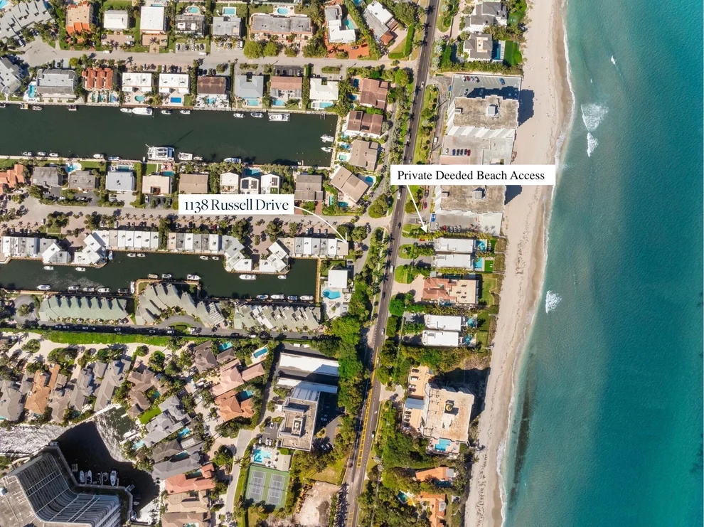 Unit for sale at 1138 Russell Drive, Highland Beach, FL 33487