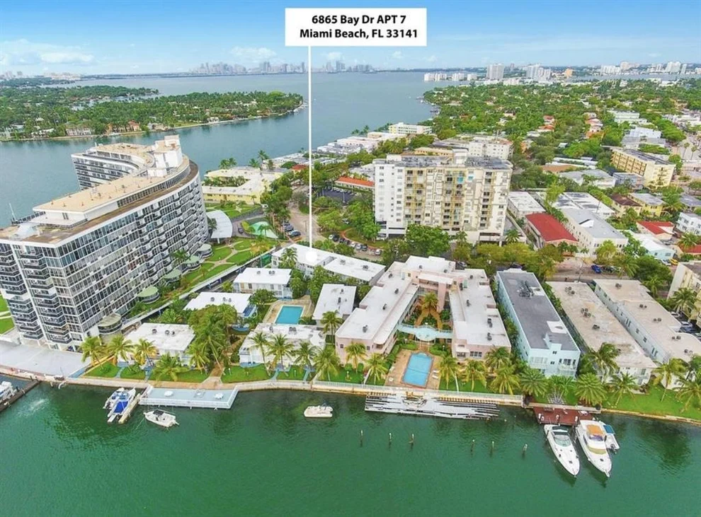 Unit for sale at 6865 Bay Drive, Miami Beach, FL 33141