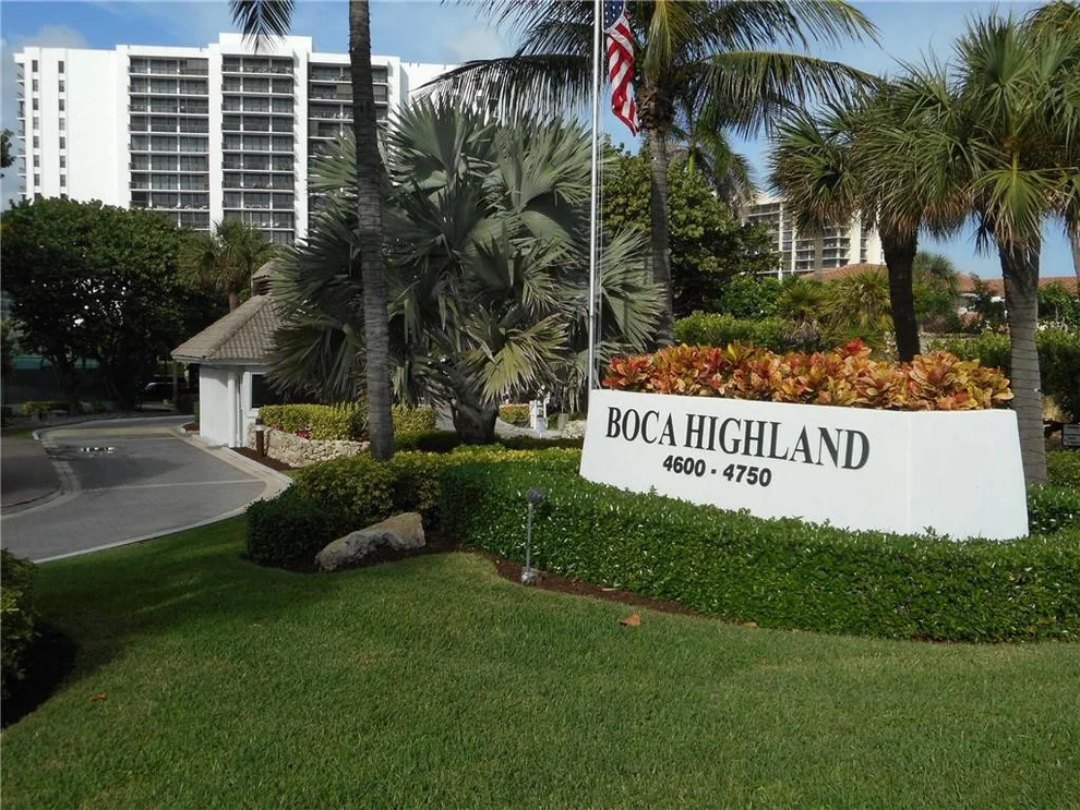 Unit for sale at 4750 S Ocean Boulevard, Highland Beach, FL 33487