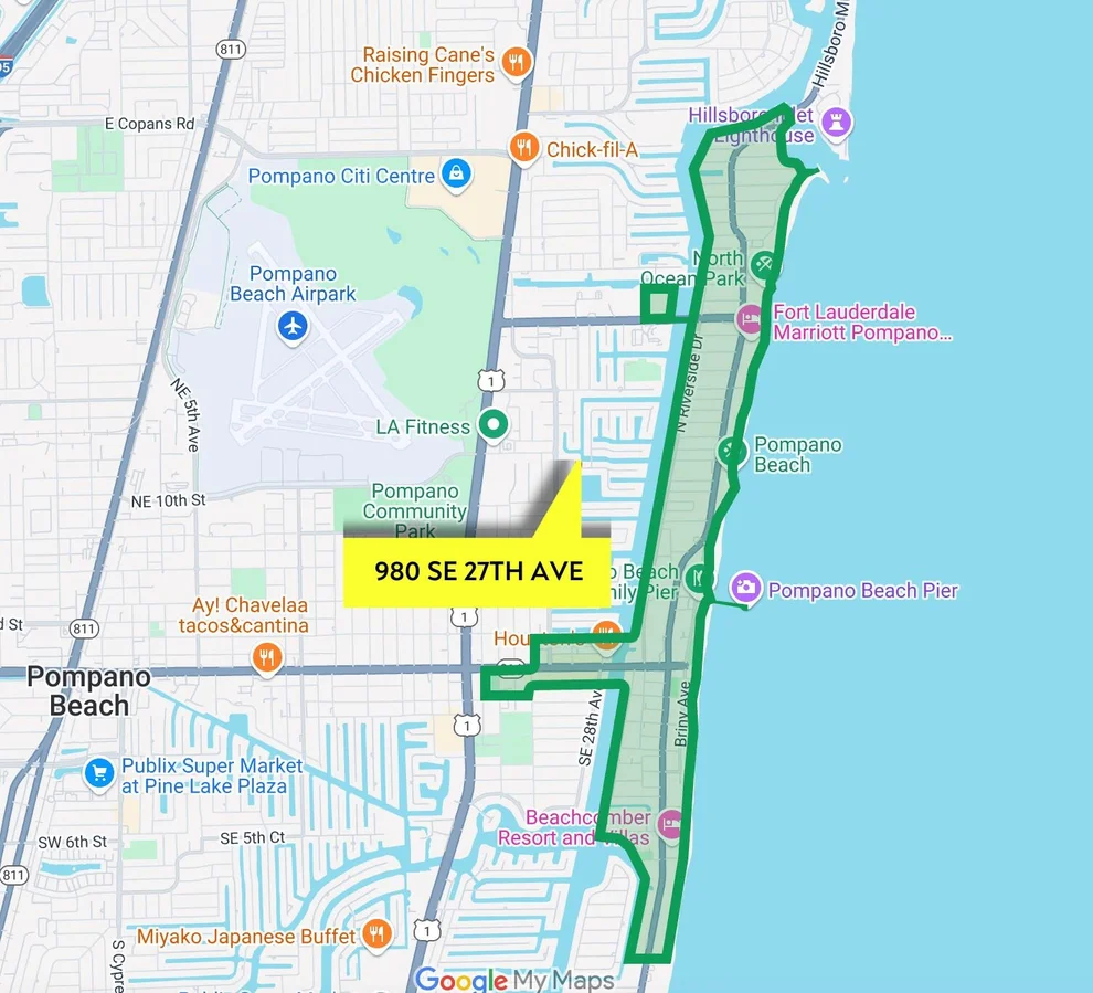 Unit for sale at 980 NE 27 Avenue, Pompano Beach, FL 33062