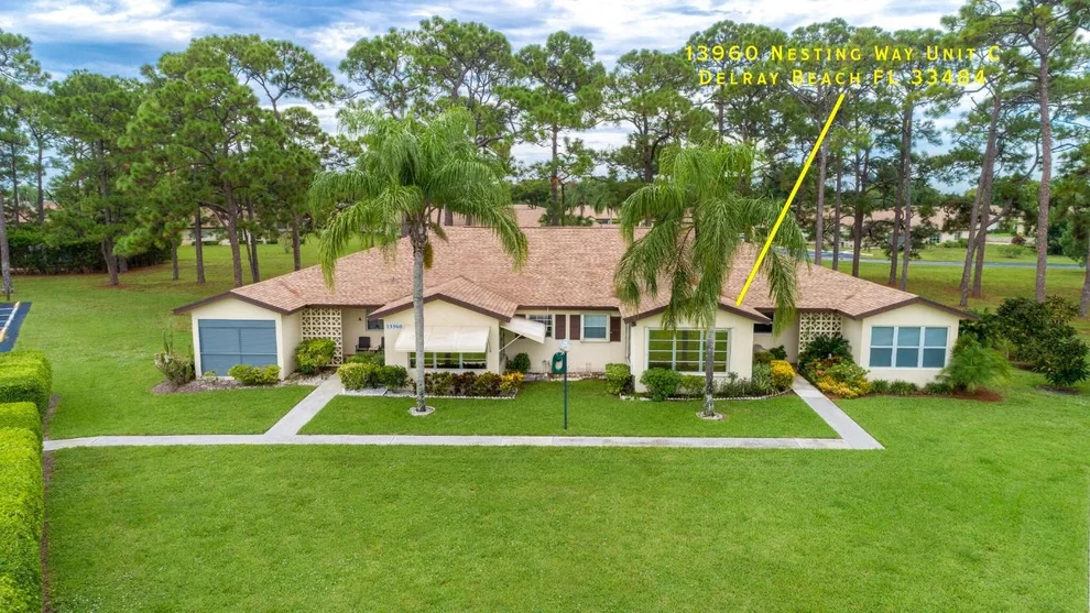Unit for sale at 13960 Nesting Way, Delray Beach, FL 33484