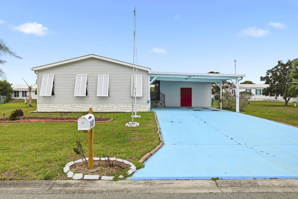 Unit for sale at 1187 Barefoot Circle, Barefoot Bay, FL 32976