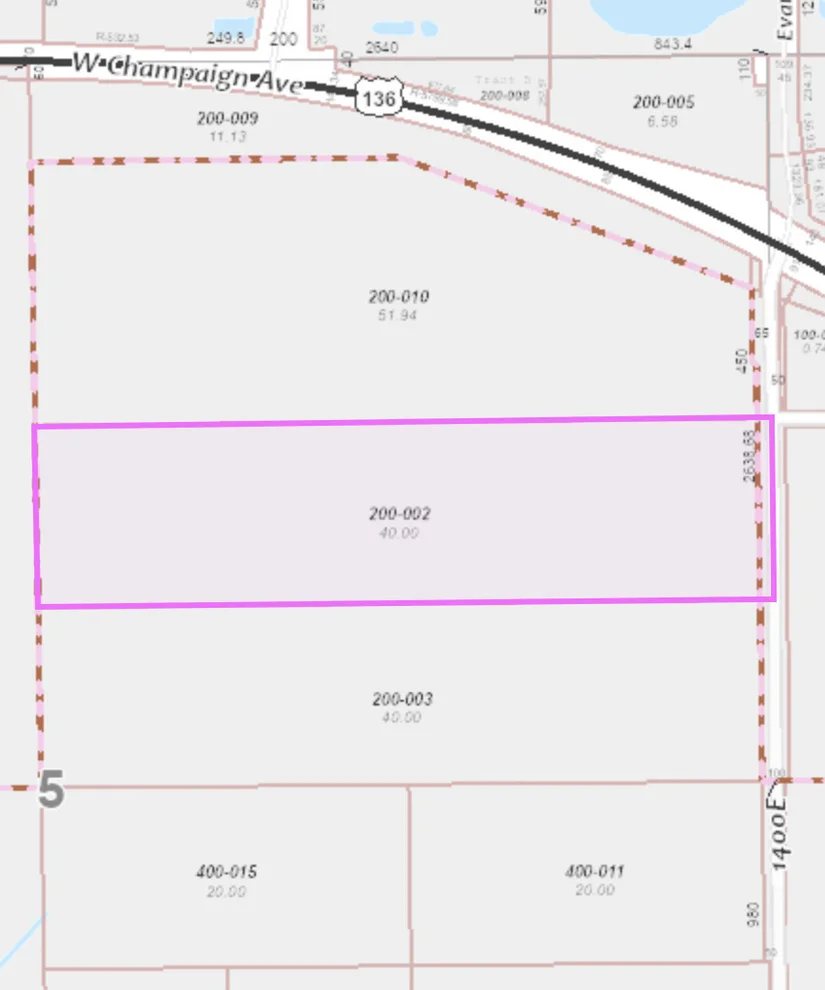 Unit for sale at 2990 County Road 1400 E, Rantoul, IL 61866