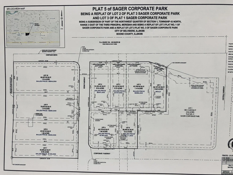 Unit for sale at Lot 6 Corporate Parkway, Belvidere, IL 61008
