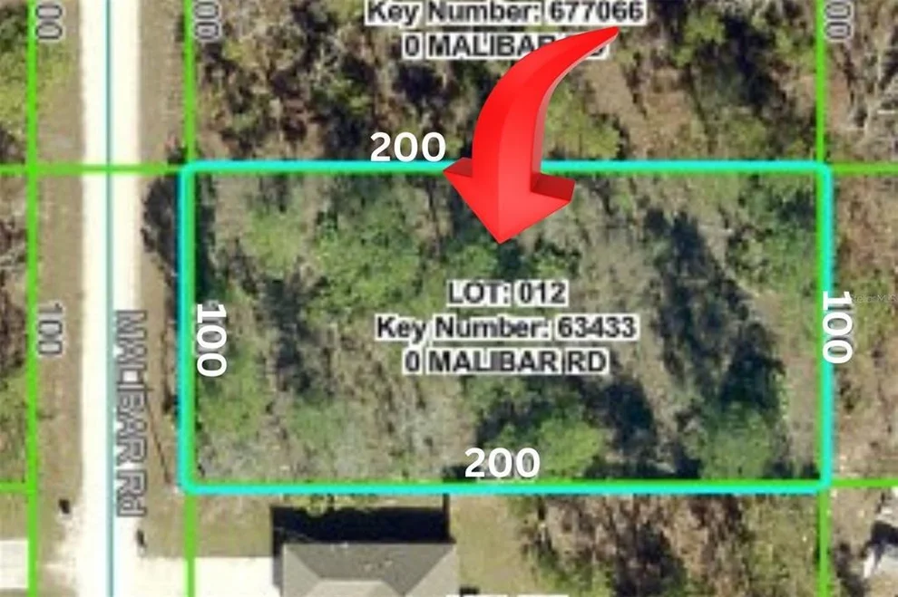 Unit for sale at LOT 12 MALIBAR ROAD, WEEKI WACHEE, FL 34614