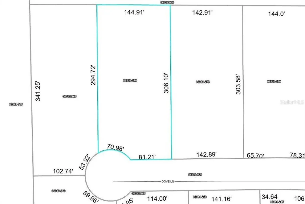 Unit for sale at Lot 54 DOVE LANE, PERRY, FL 32348