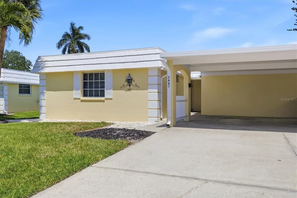 Unit for sale at 5887 TIDEWOOD AVENUE, SARASOTA, FL 34231