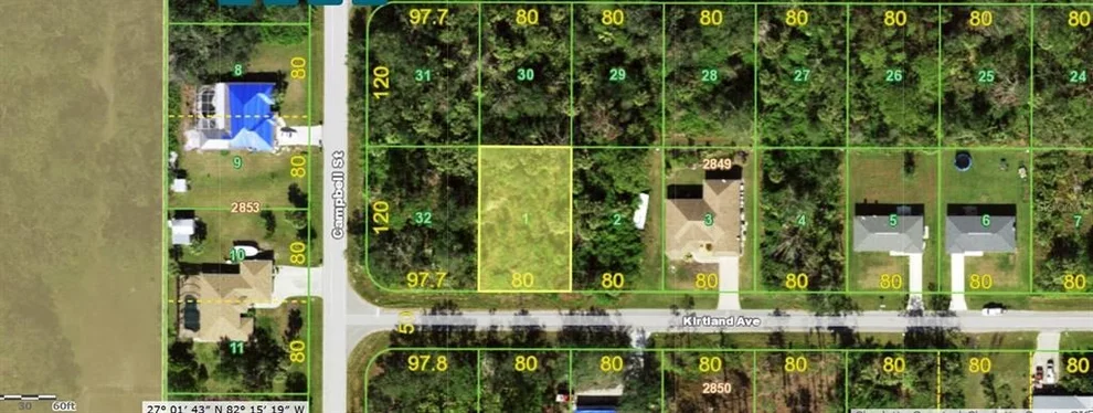 Unit for sale at 12030 KIRTLAND AVENUE, PORT CHARLOTTE, FL 33953