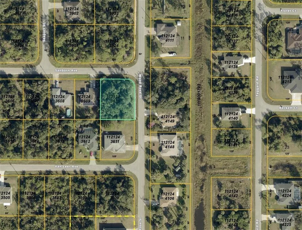 Unit for sale at Lot 10 WOOD ROSE STREET, NORTH PORT, FL 34288