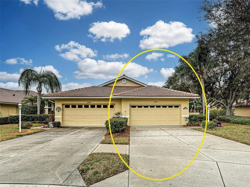 Unit for sale at 251 VISTA DEL LAGO WAY, VENICE, FL 34292