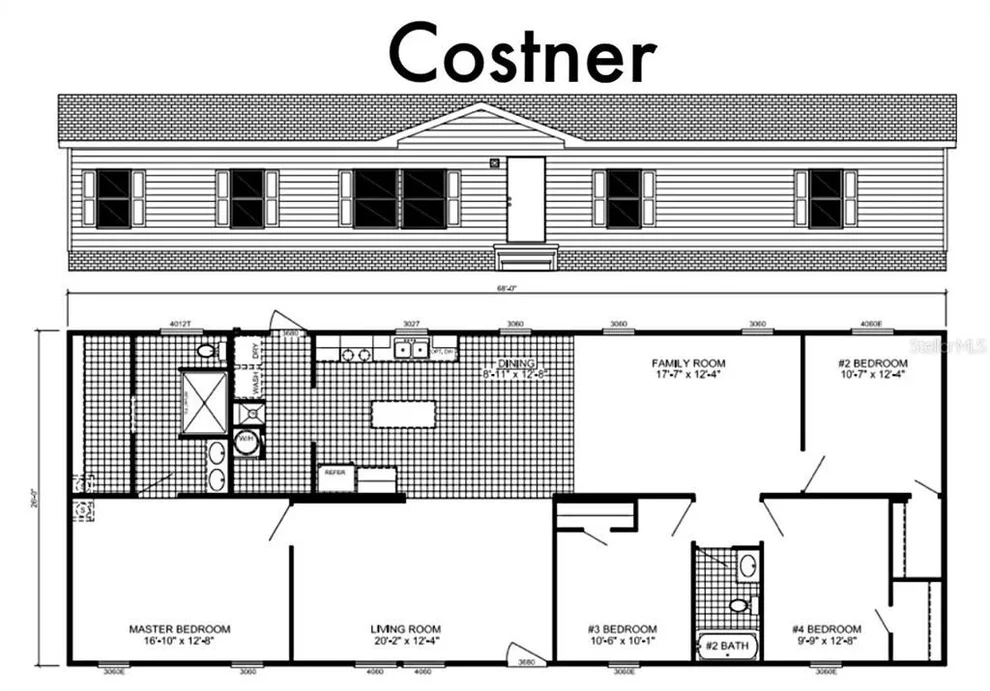 Unit for sale at 1341 NW 236TH STREET, LAWTEY, FL 32058