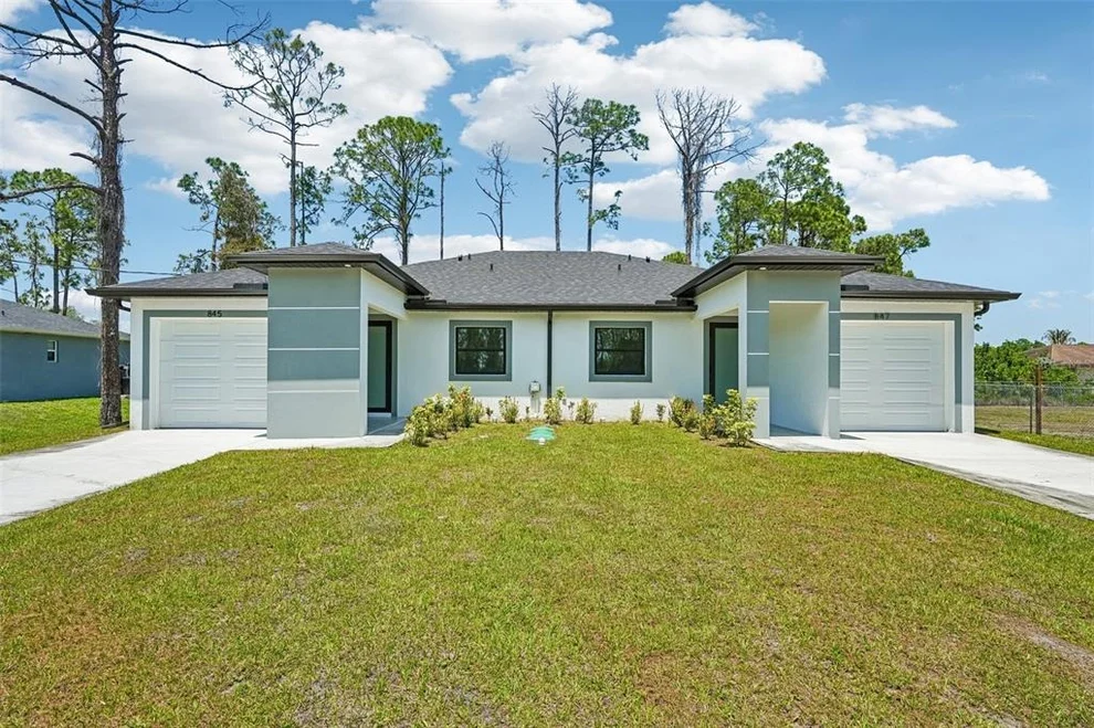 Unit for sale at 845/847 MEADOW ROAD, LEHIGH ACRES, FL 33973