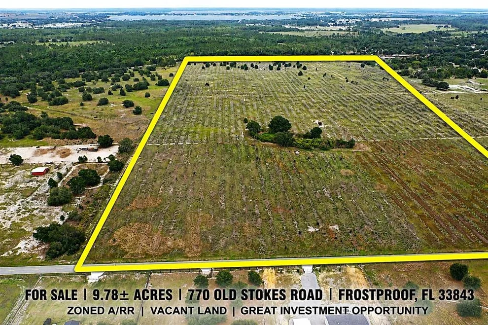 Unit for sale at 770 OLD STOKES ROAD, FROSTPROOF, FL 33843