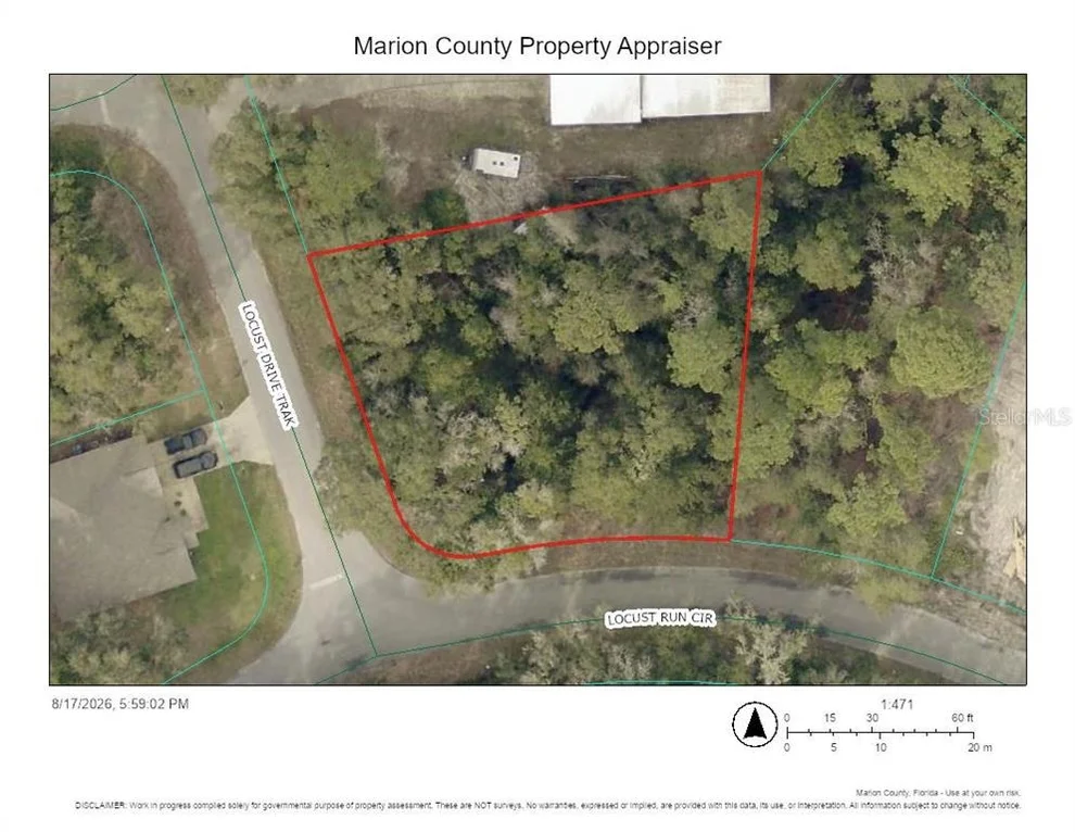 Unit for sale at TBD LOCUST DRIVE TRACK, OCALA, FL 34472