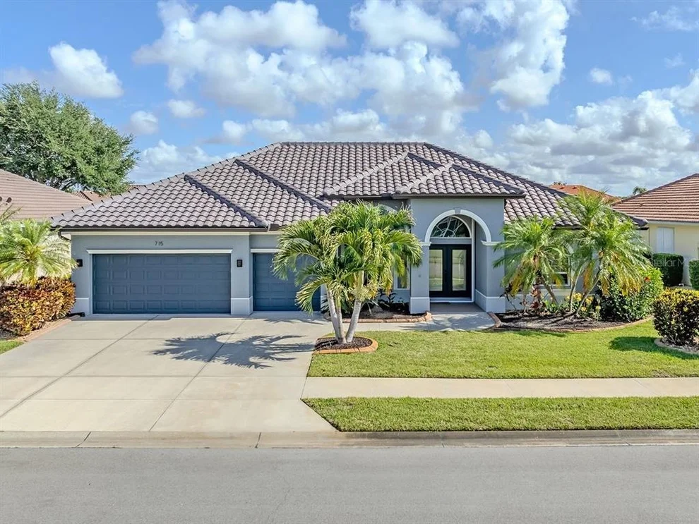 Unit for sale at 715 THISTLELAKE DRIVE, VENICE, FL 34293