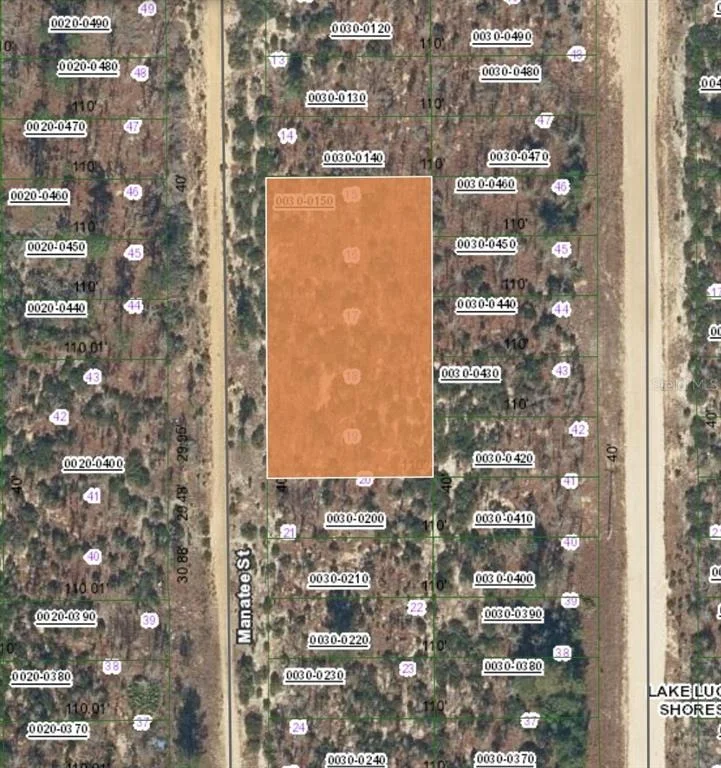 Unit for sale at XX MANATEE STREET, INTERLACHEN, FL 32148