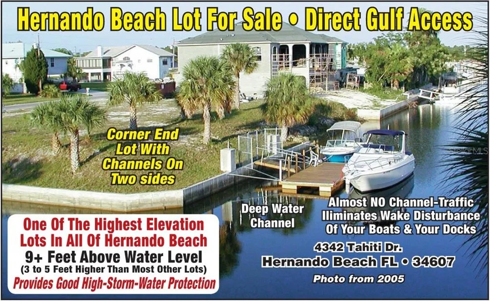 Unit for sale at 4342 TAHITI DRIVE, HERNANDO BEACH, FL 34607