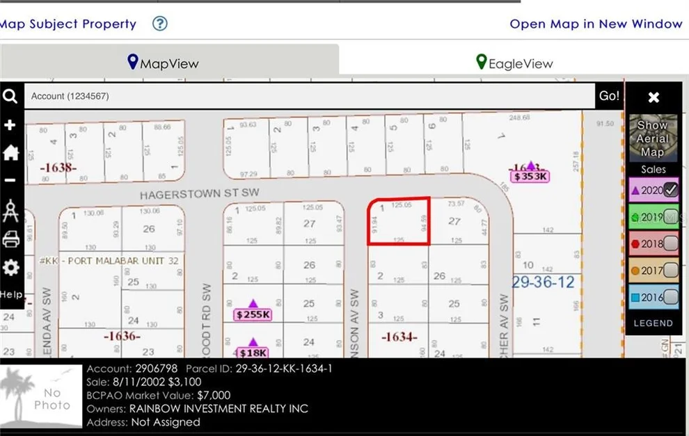 Unit for sale at 911 HANSON AVENUE SW, PALM BAY, FL 32908