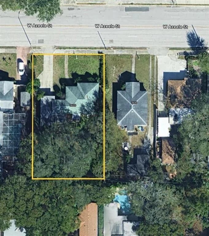 Unit for sale at 3620 W AZEELE STREET, TAMPA, FL 33609