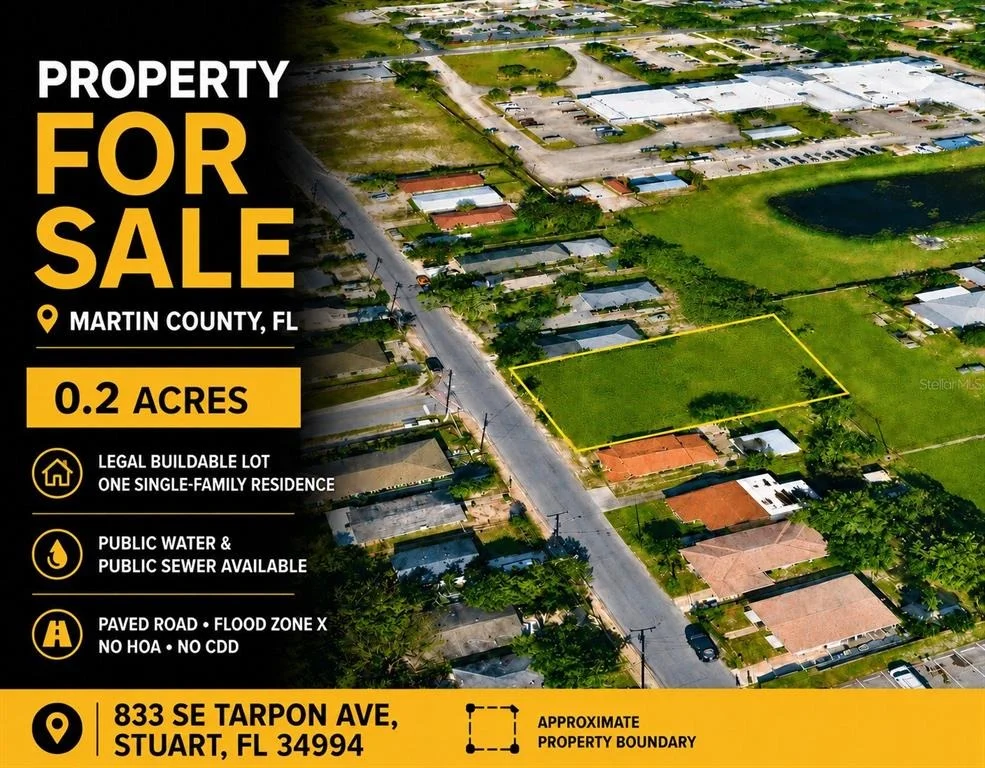 Unit for sale at 833 SE TARPON AVENUE, STUART, FL 34994