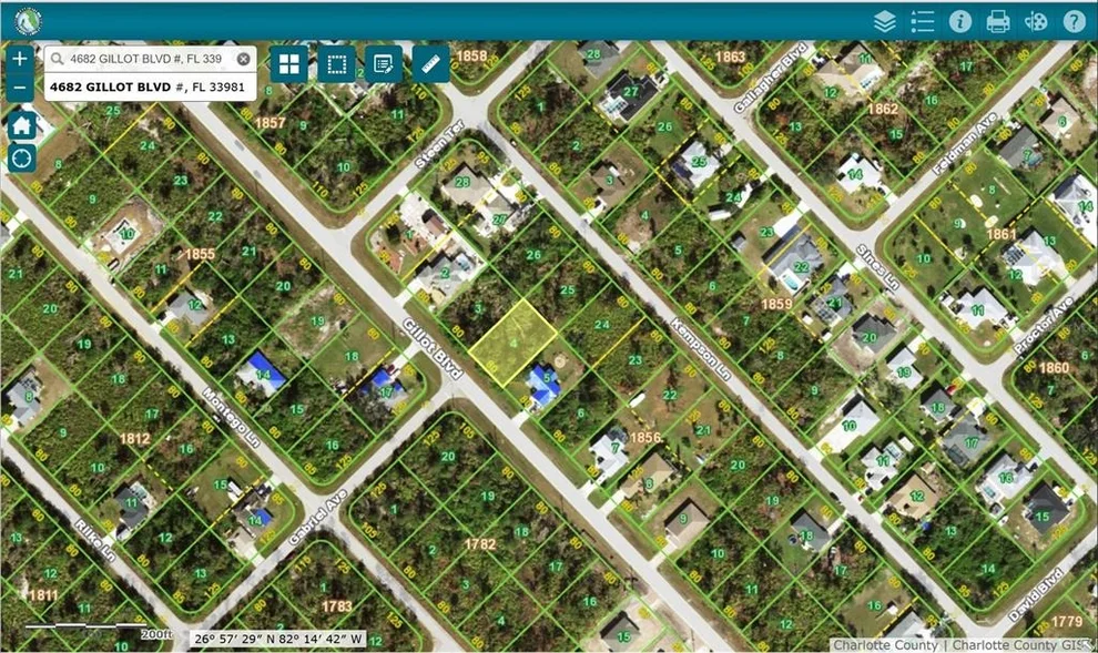 Unit for sale at 4682 GILLOT BOULEVARD, PORT CHARLOTTE, FL 33981