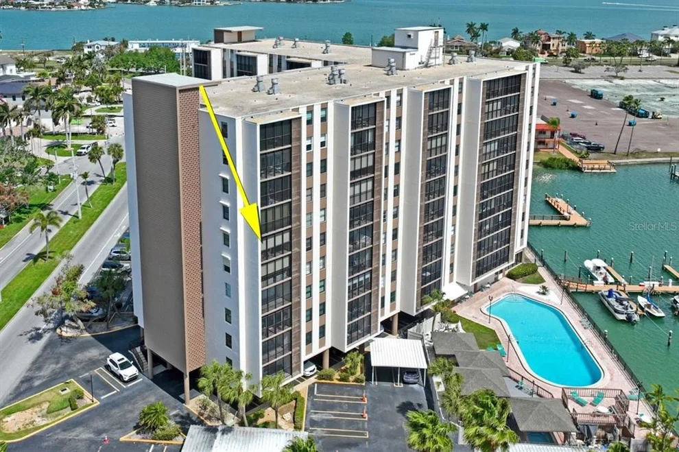 Unit for sale at 10355 PARADISE BOULEVARD, TREASURE ISLAND, FL 33706