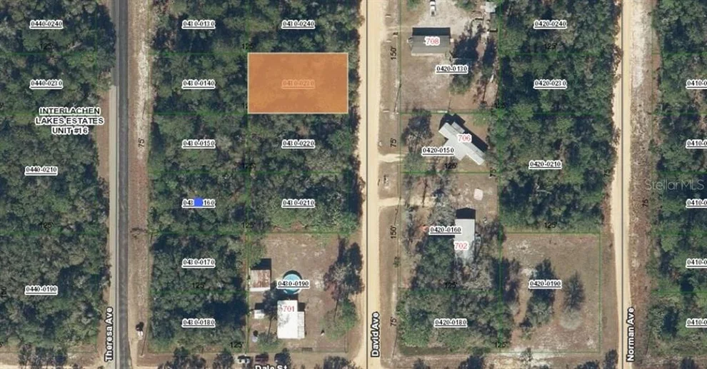 Unit for sale at 00 DAVID AVE, INTERLACHEN, FL 32148