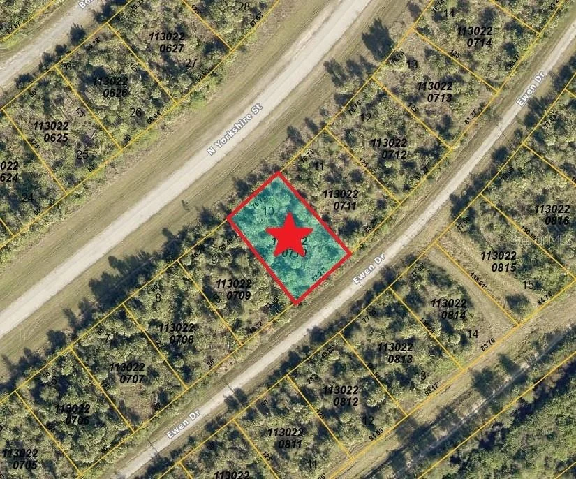 Unit for sale at Lot 10 EWEN DRIVE, NORTH PORT, FL 34288