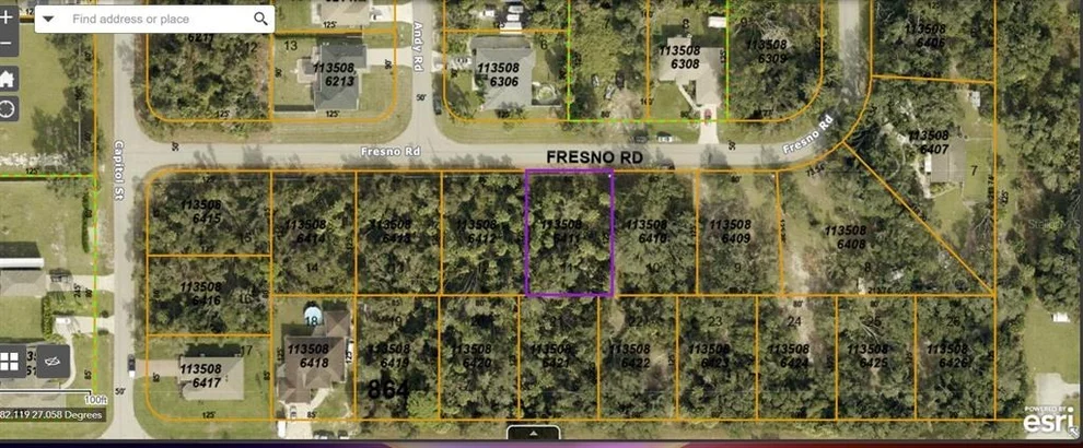 Unit for sale at Lot 11 FRESNO ROAD, NORTH PORT, FL 34288