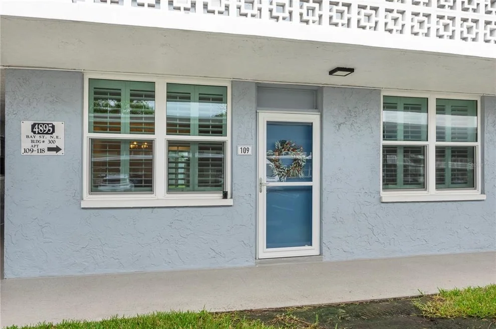 Unit for sale at 4895 BAY STREET NE, ST PETERSBURG, FL 33703