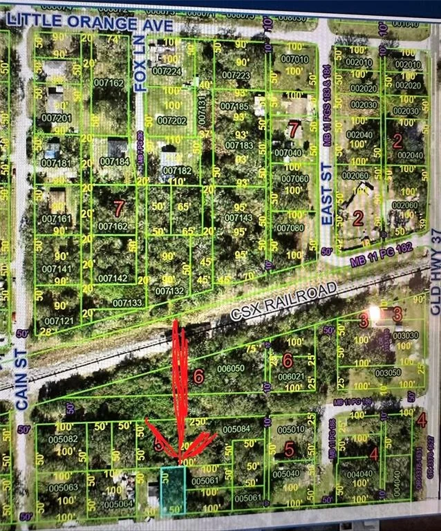 Unit for sale at 0 CAIN STREET, MULBERRY, FL 33860